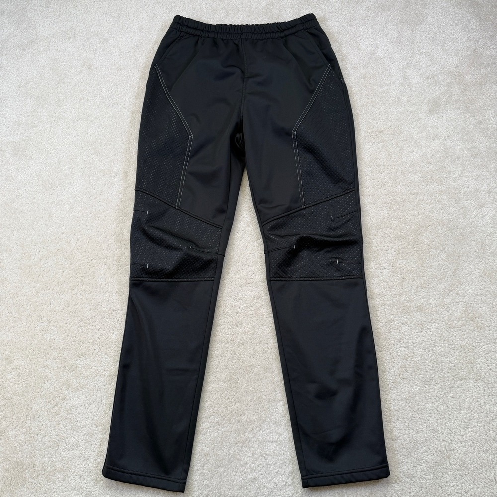 INBIKE Winter Cycling Pants Men Large Black Windproof Fleece Lined Sweatpants